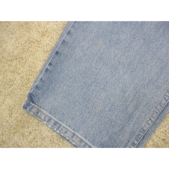 Levis Jeans Men 34 Blue Straight Silvertab Distressed Denim Cotton Casual 34x29* - Picture 13 of 16